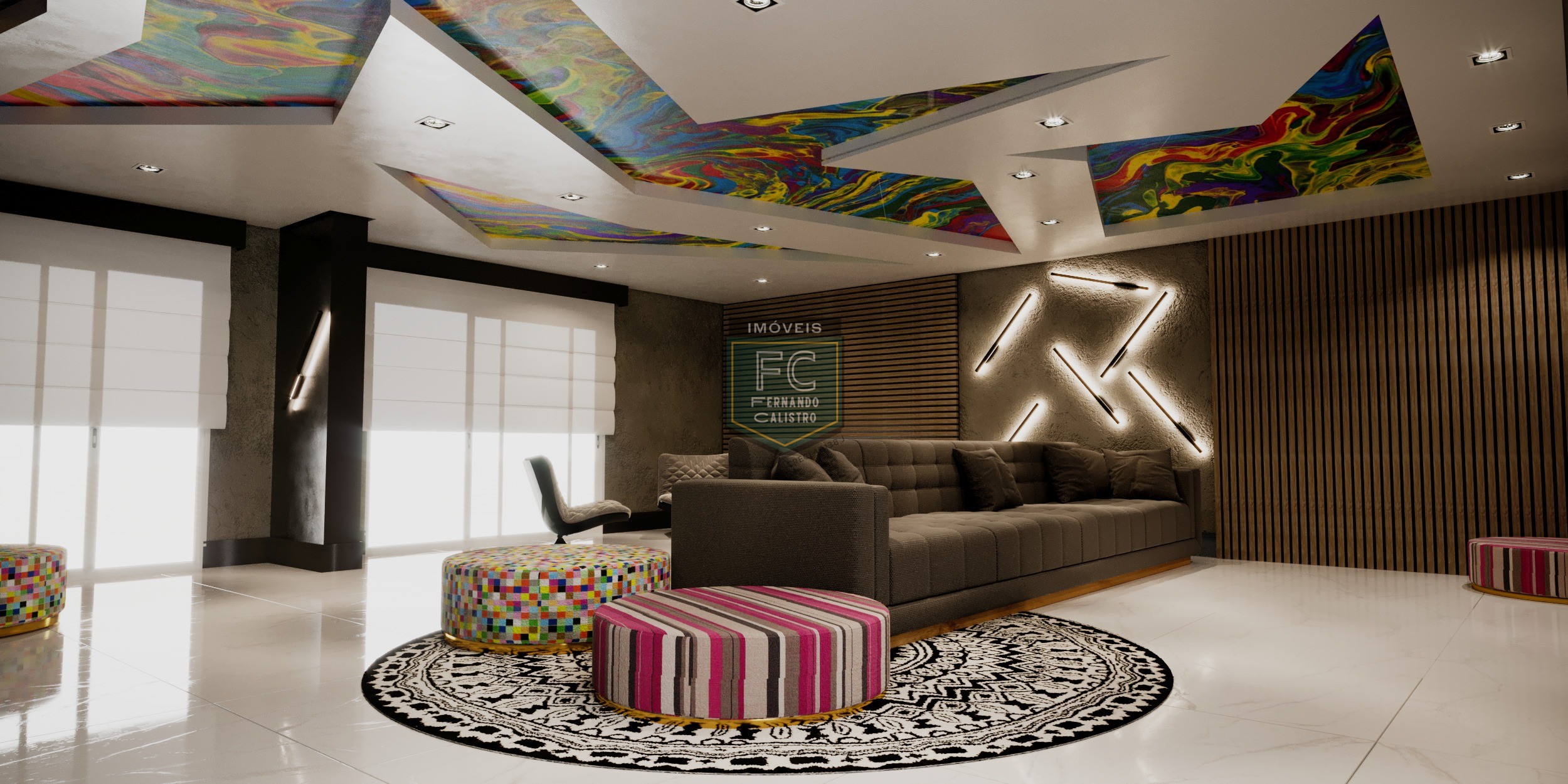 Apartamentos alto padrão com vista para o mar, 2 e 3 dormitó