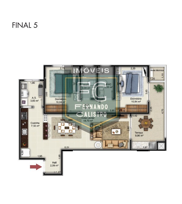 Apartamento altíssimo padrão 2 dormitórios (1 suíte) 80m² varanda gourmet c/ vista mar, financia banco / direto, local nobre, jd aguapeú, mongaguá sp