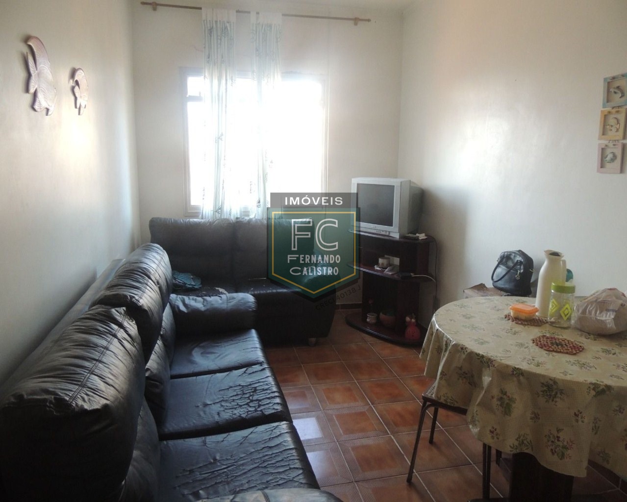 Apartamento 1 Dormitório Semi Mobiliado, 57 m², Elevador, 1 Vaga, Condomínio Frente Mar, Financia Bancário, V. Atlântica, Região Central, Mongaguá SP