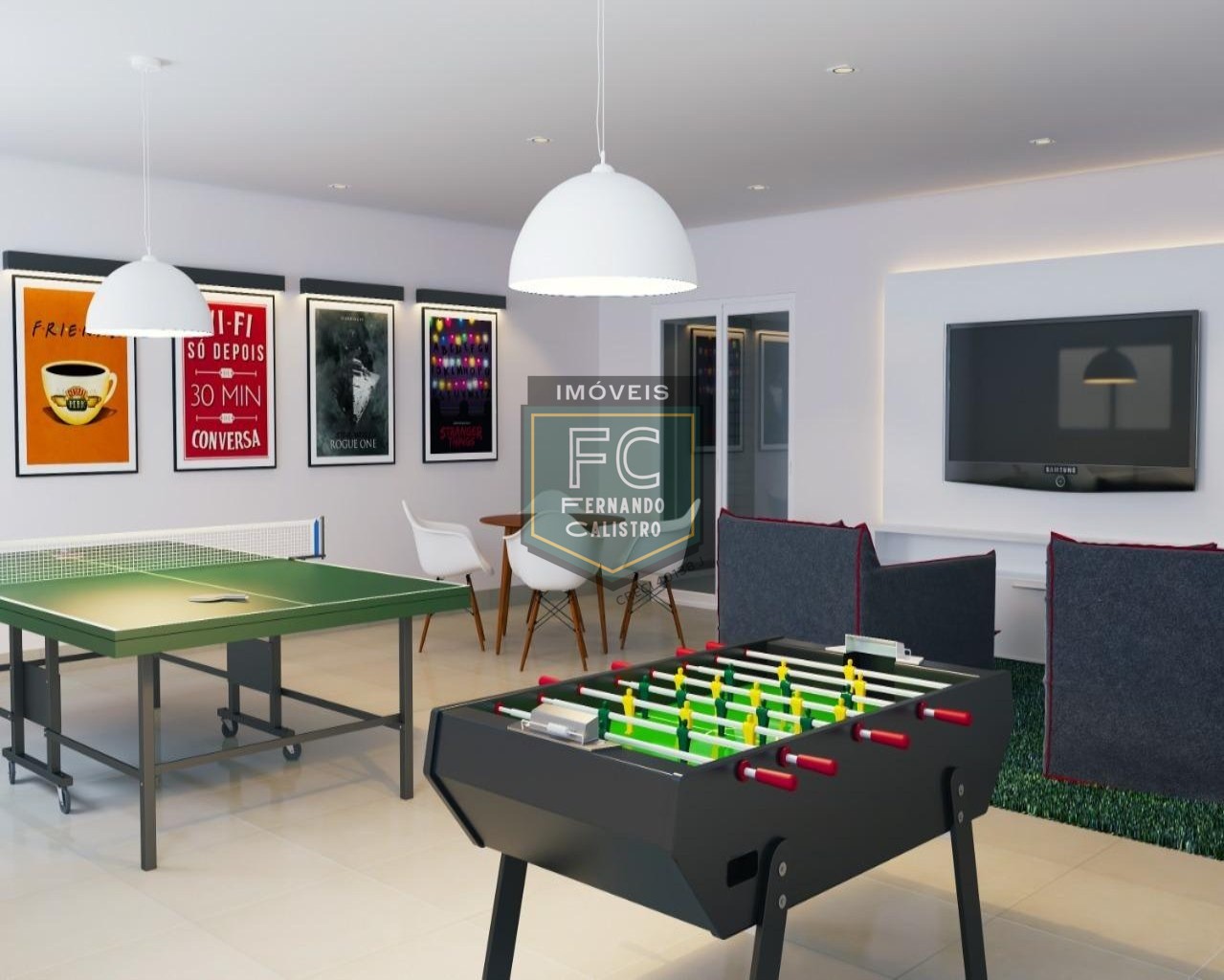 Apartamento 1 dormitório (suíte) alto padrão em obras, varan