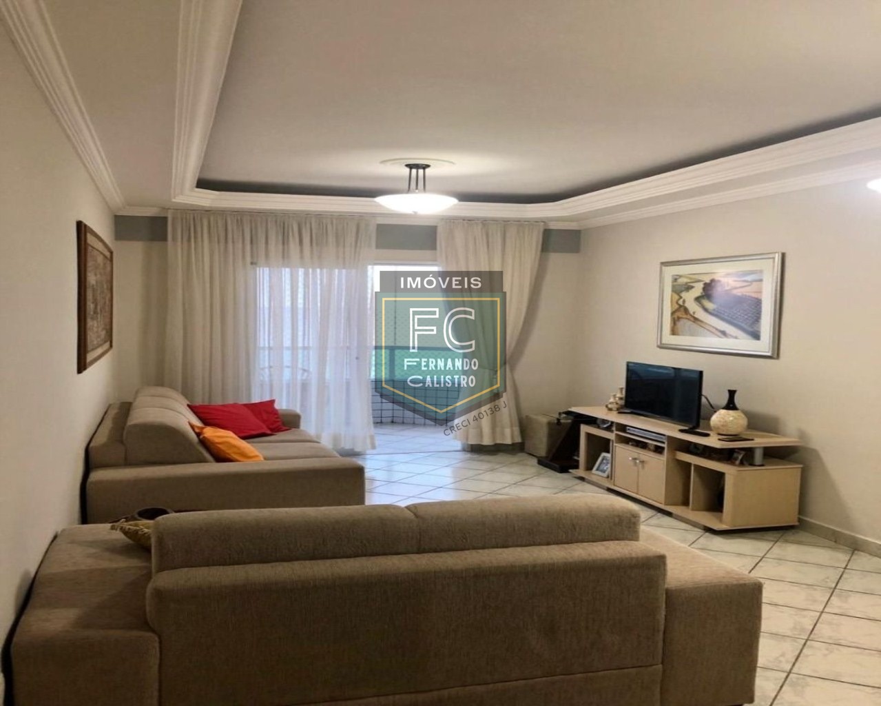 Apartamento 2 dormitórios (1 suite) alto padrão, semimobiliado, andar alto, 2 varandas de frente para o mar, financia, jd. Praia grande, mongaguá sp