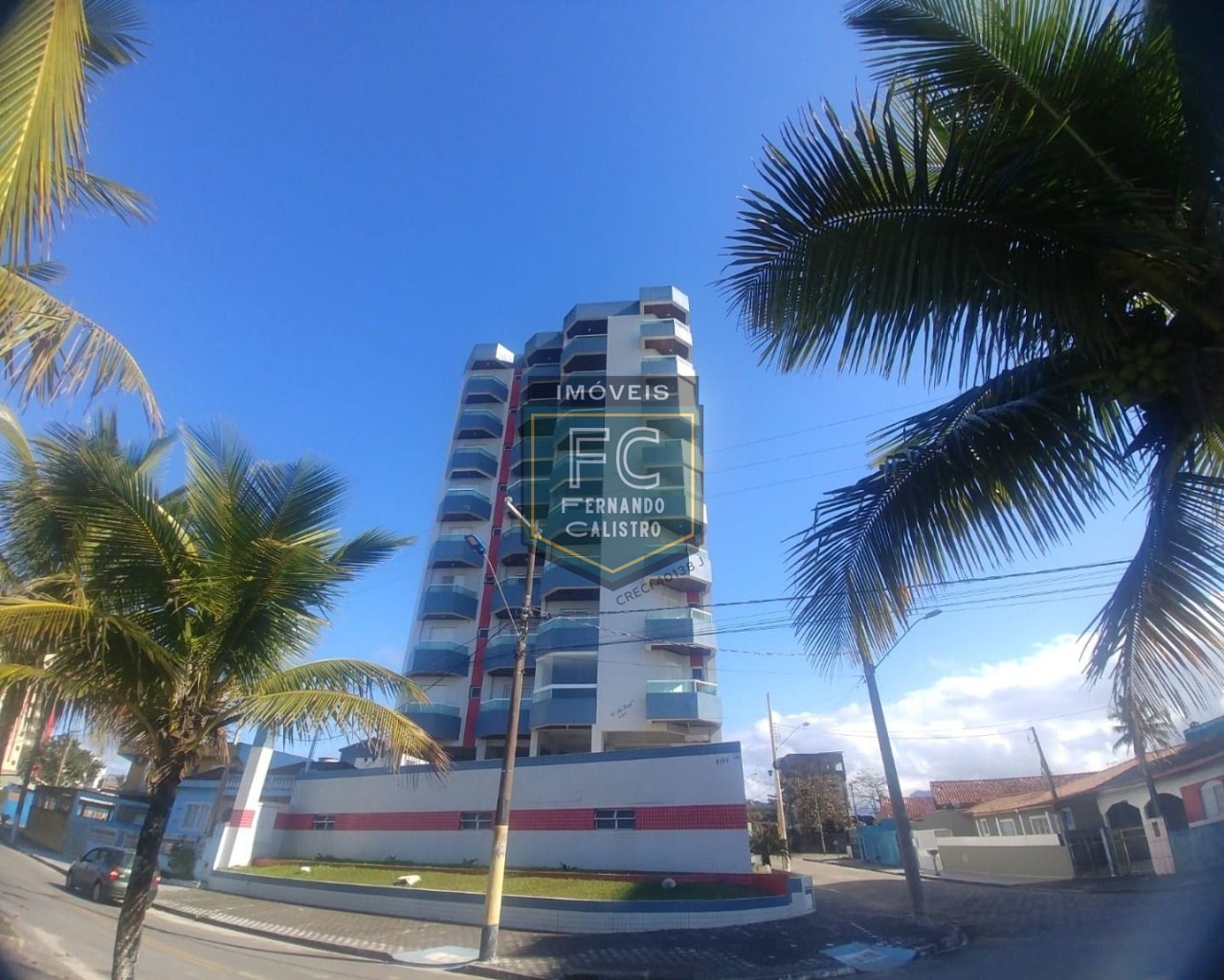 Apartamento 2 dormitórios (1 suite) alto padrão, semimobiliado, andar alto, 2 varandas de frente para o mar, financia, jd. Praia grande, mongaguá sp