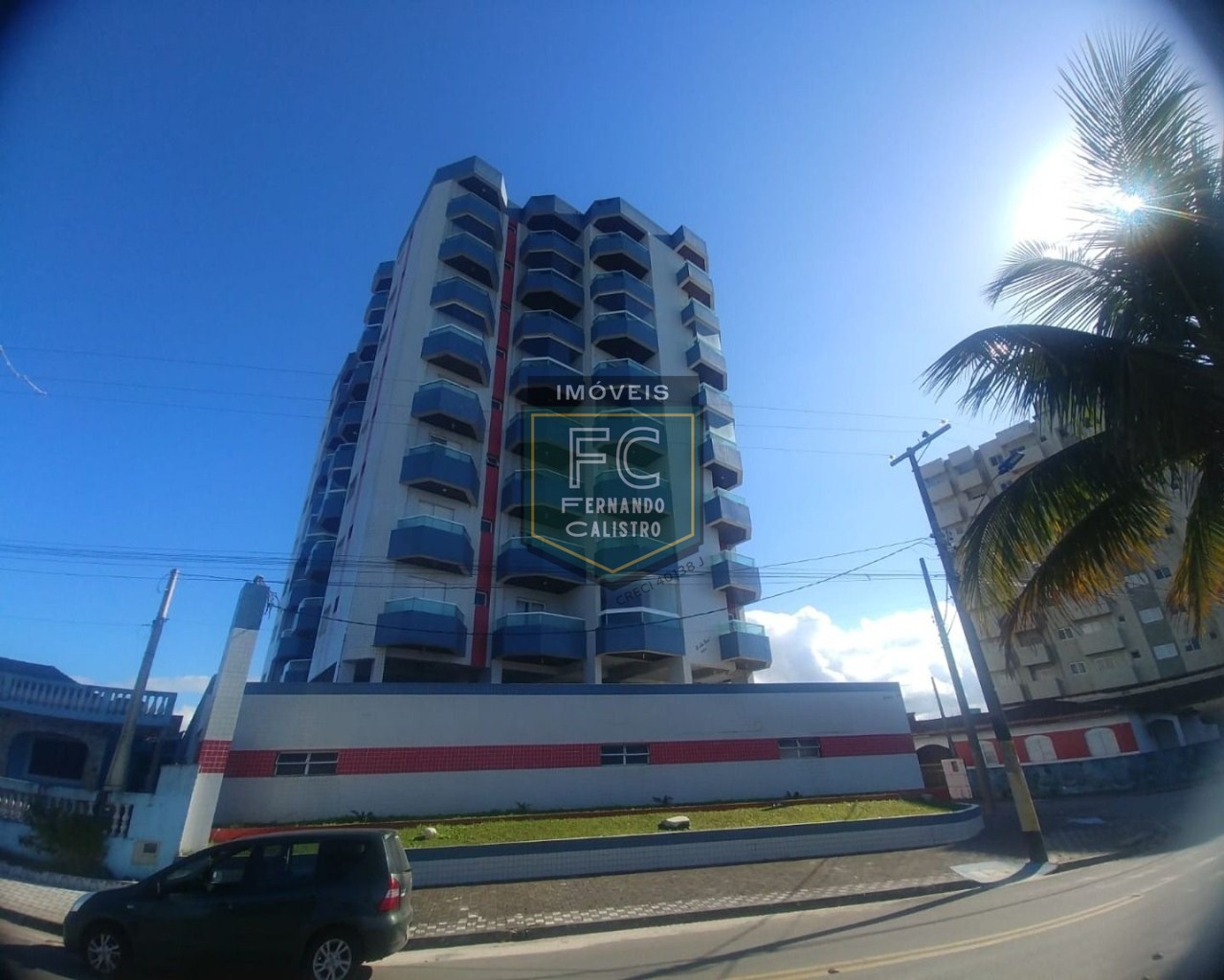 Apartamento 2 dormitórios (1 suite) alto padrão, semimobiliado, andar alto, 2 varandas de frente para o mar, financia, jd. Praia grande, mongaguá sp