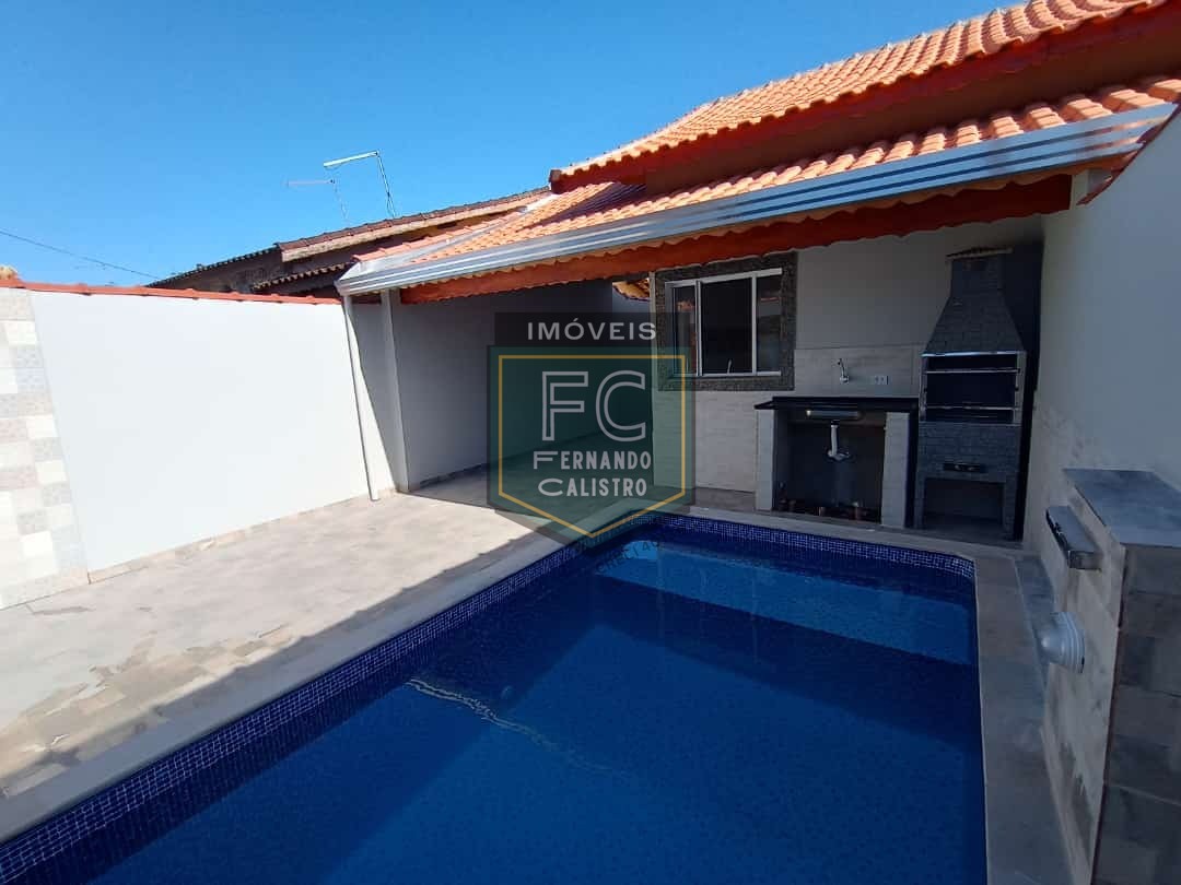 Casa térrea nova 2 dormitórios (suíte), piscina, espaço gour