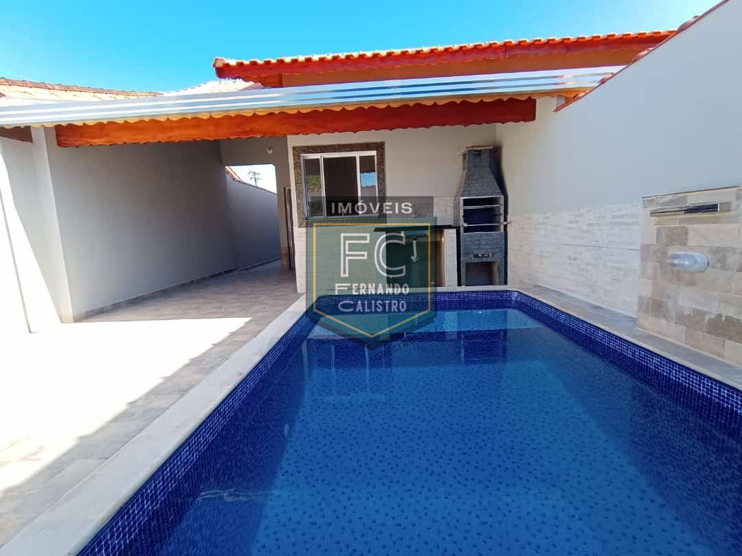 Casa térrea nova 2 dormitórios (suíte), piscina, espaço gour