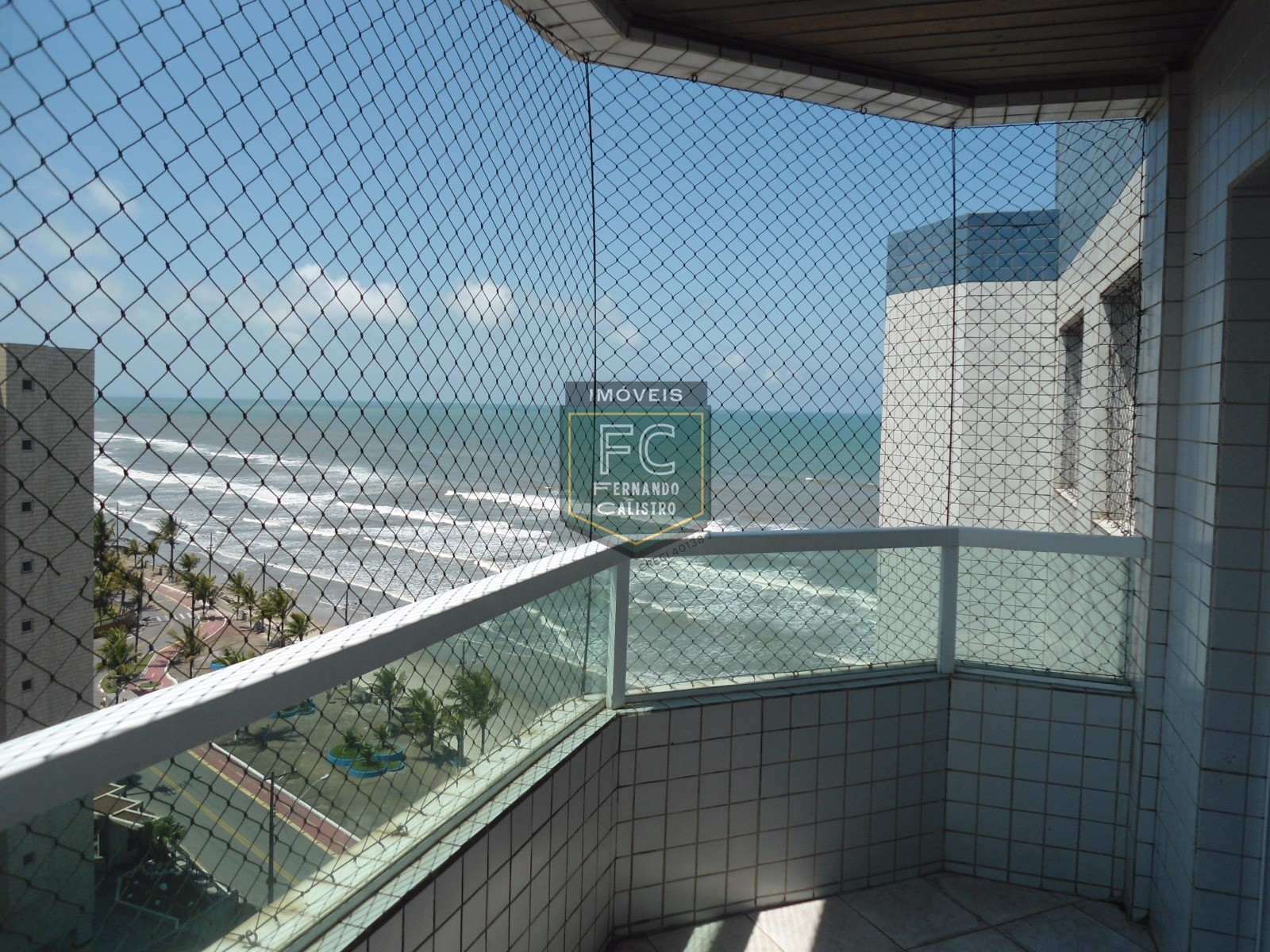 Apartamento 2 dormitórios (1 suite) alto padrão, semimobiliado, andar alto, 2 varandas de frente para o mar, financia, jd. Praia grande, mongaguá sp
