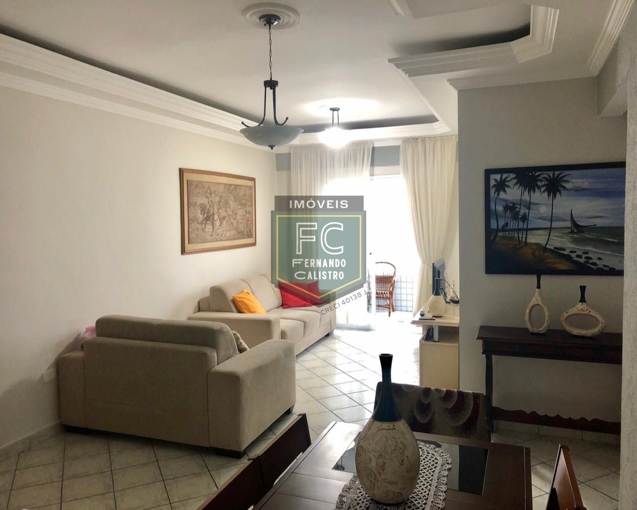 Apartamento 2 dormitórios (1 suite) alto padrão, semimobiliado, andar alto, 2 varandas de frente para o mar, financia, jd. Praia grande, mongaguá sp