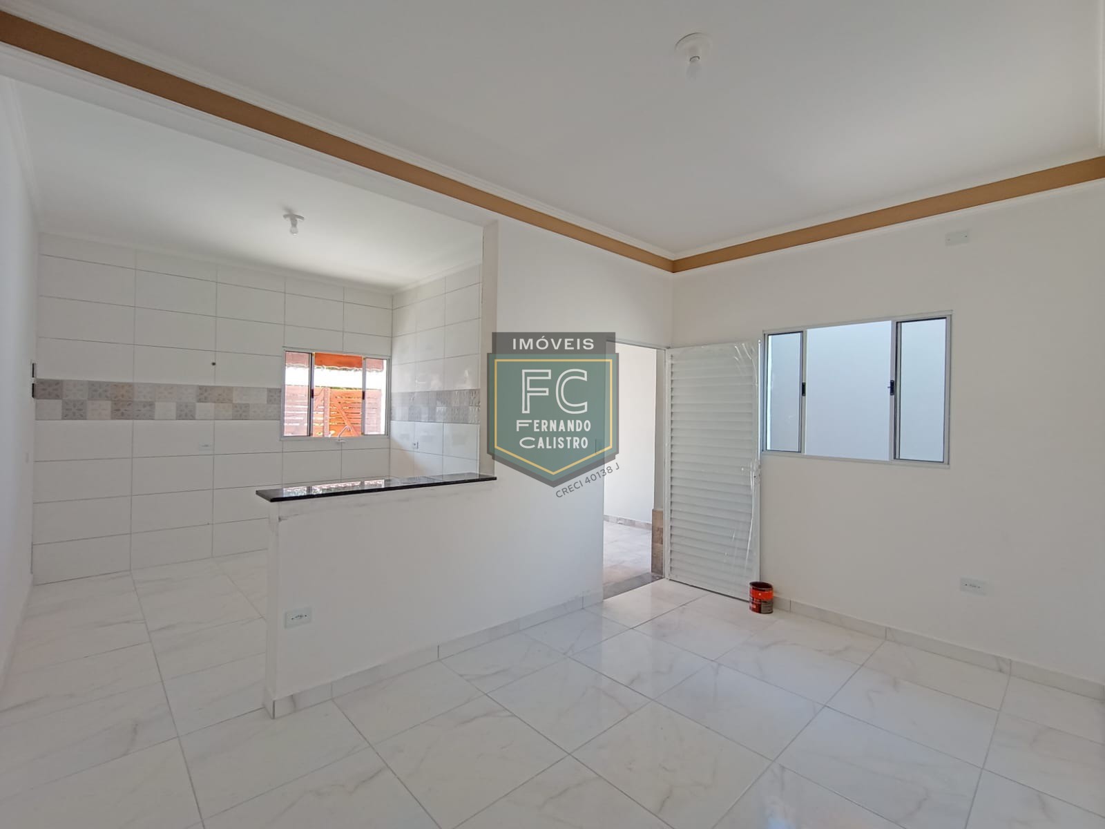 Casa térrea nova 2 dormitórios (suíte), piscina, espaço gour