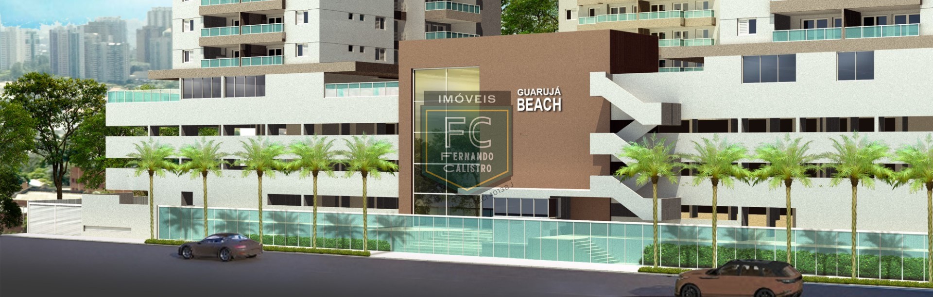Investimento guarujá: apartamento alto padrão 3 dormitórios 