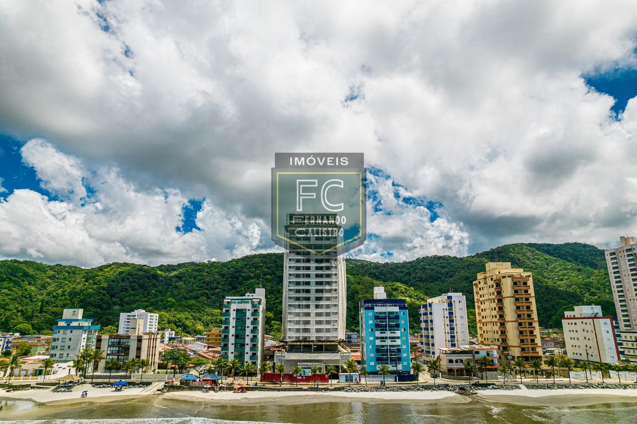 Apartamento alto padrão 2 dormitórios (1 suíte), varanda gourmet c/ vista p/ o mar, condominio frente ao mar c/ lazer de clube, centro, mongaguá/sp