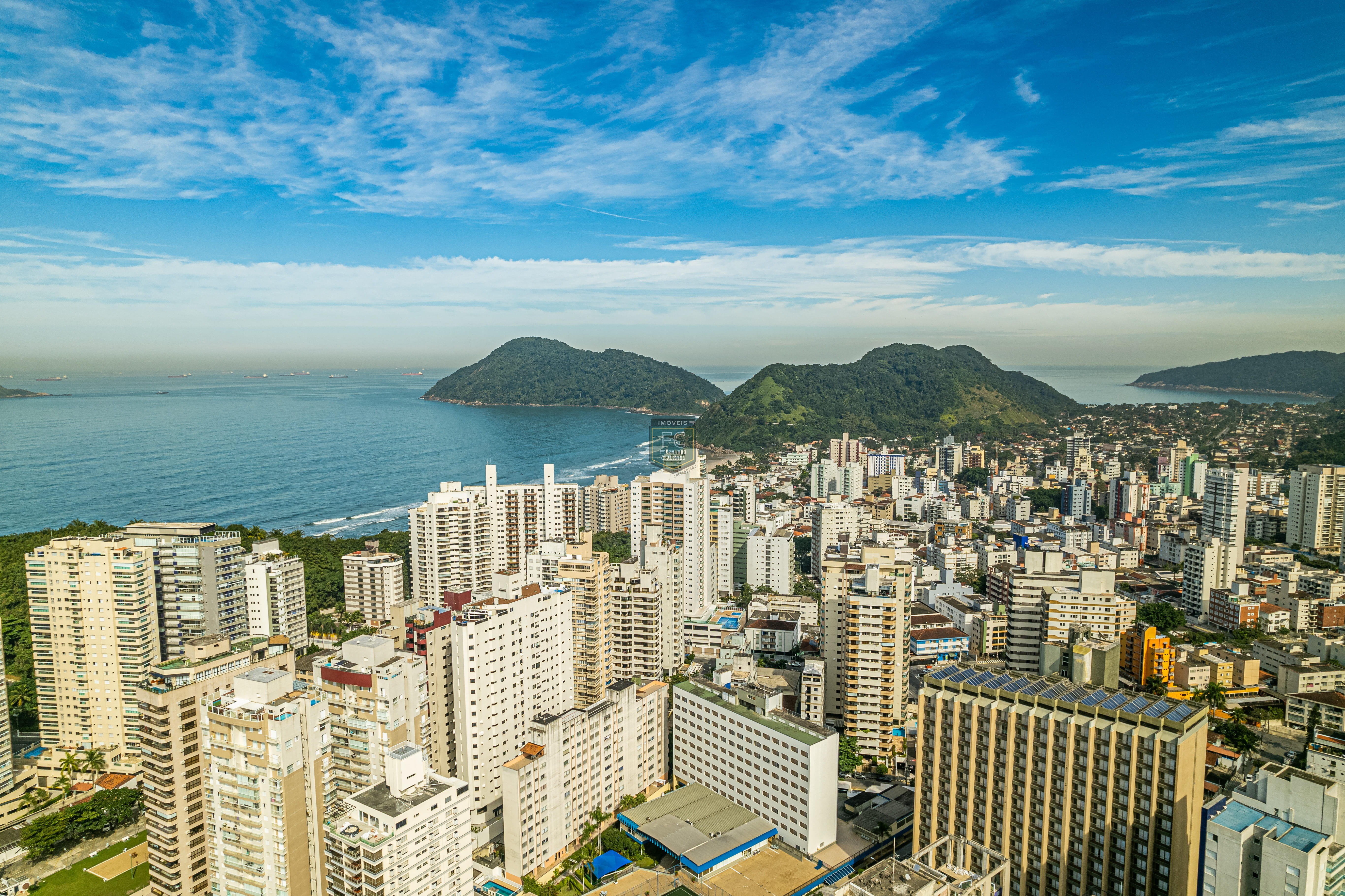 Investimento guarujá: apartamento alto padrão 3 dormitórios 