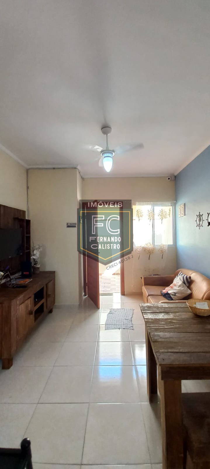 Casa Térrea na Praia em Condomínio Fechado, Mobiliada, 2 Dormitórios, Quintal c/ Piscina e Churrasqueira, 1 Vaga, Financia, Cibratel II, Itanhaém SP