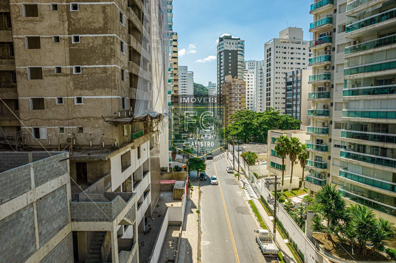 Investimento guarujá: apartamento alto padrão 3 dormitórios (1 suíte), varanda gourmet, 2 vagas, lazer de clube, financ. Direto, v. Alzira, guarujá sp