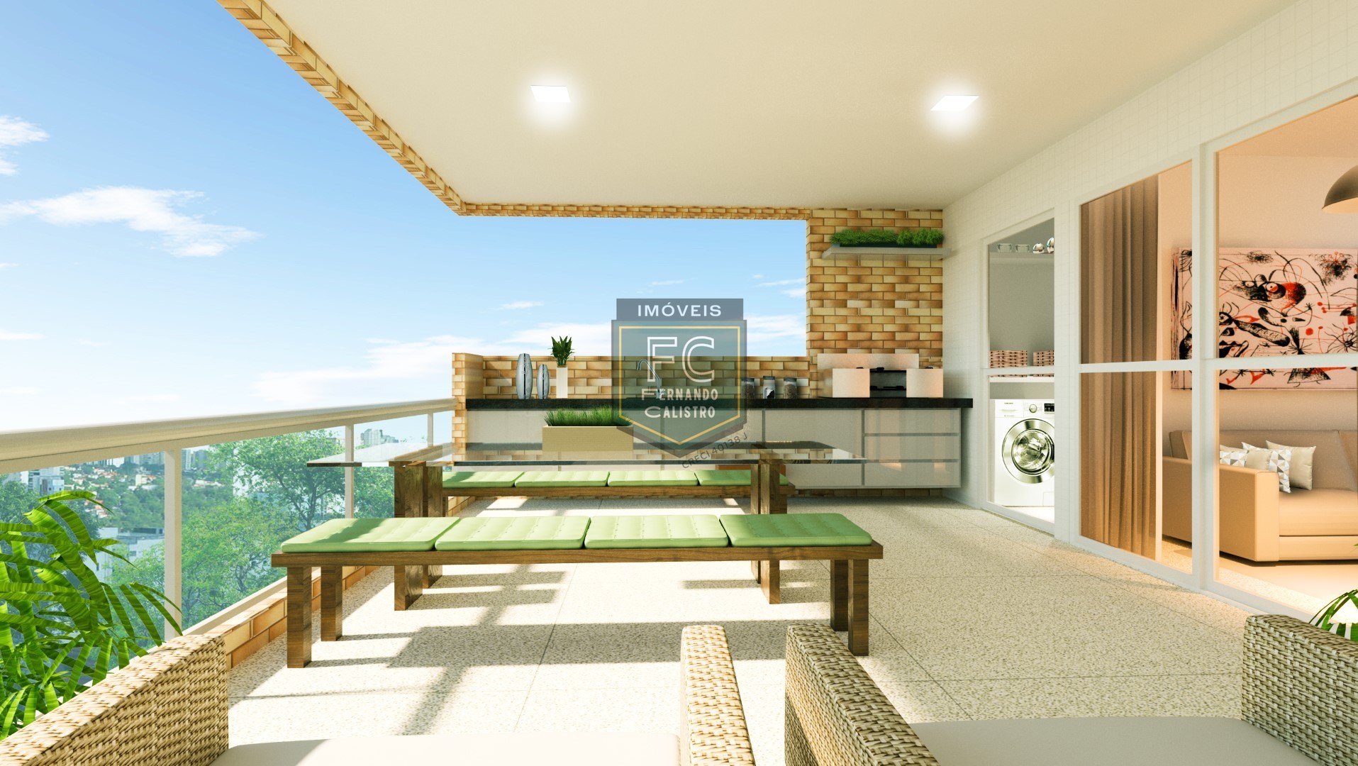 Investimento guarujá: apartamento alto padrão 2 dormitórios (1 suíte), varanda gourmet, 2 vagas, lazer de clube, financ. Direto, v. Alzira, guarujá sp
