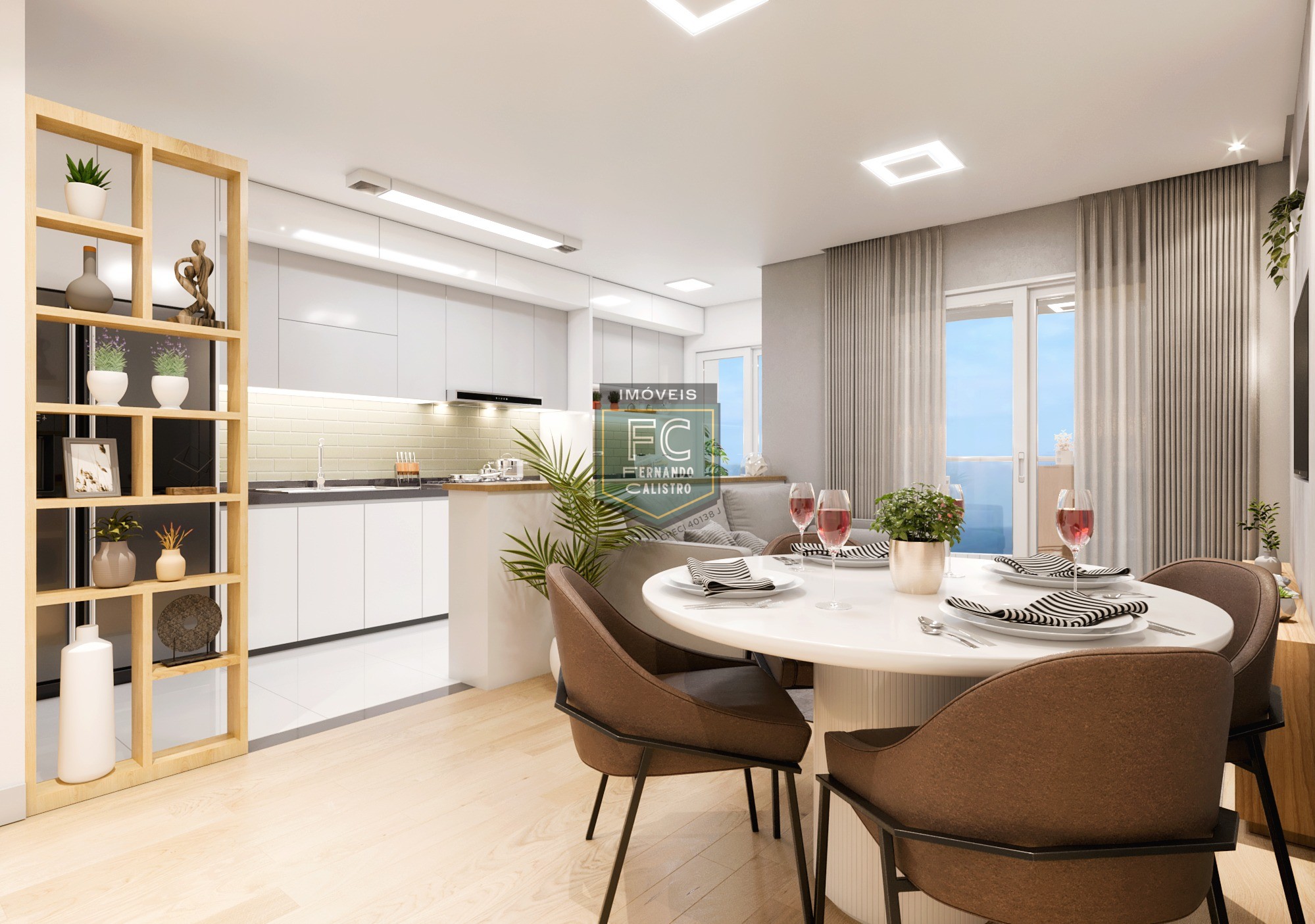 Apartamento alto padrão 3 dormitórios (3 suítes), varanda go