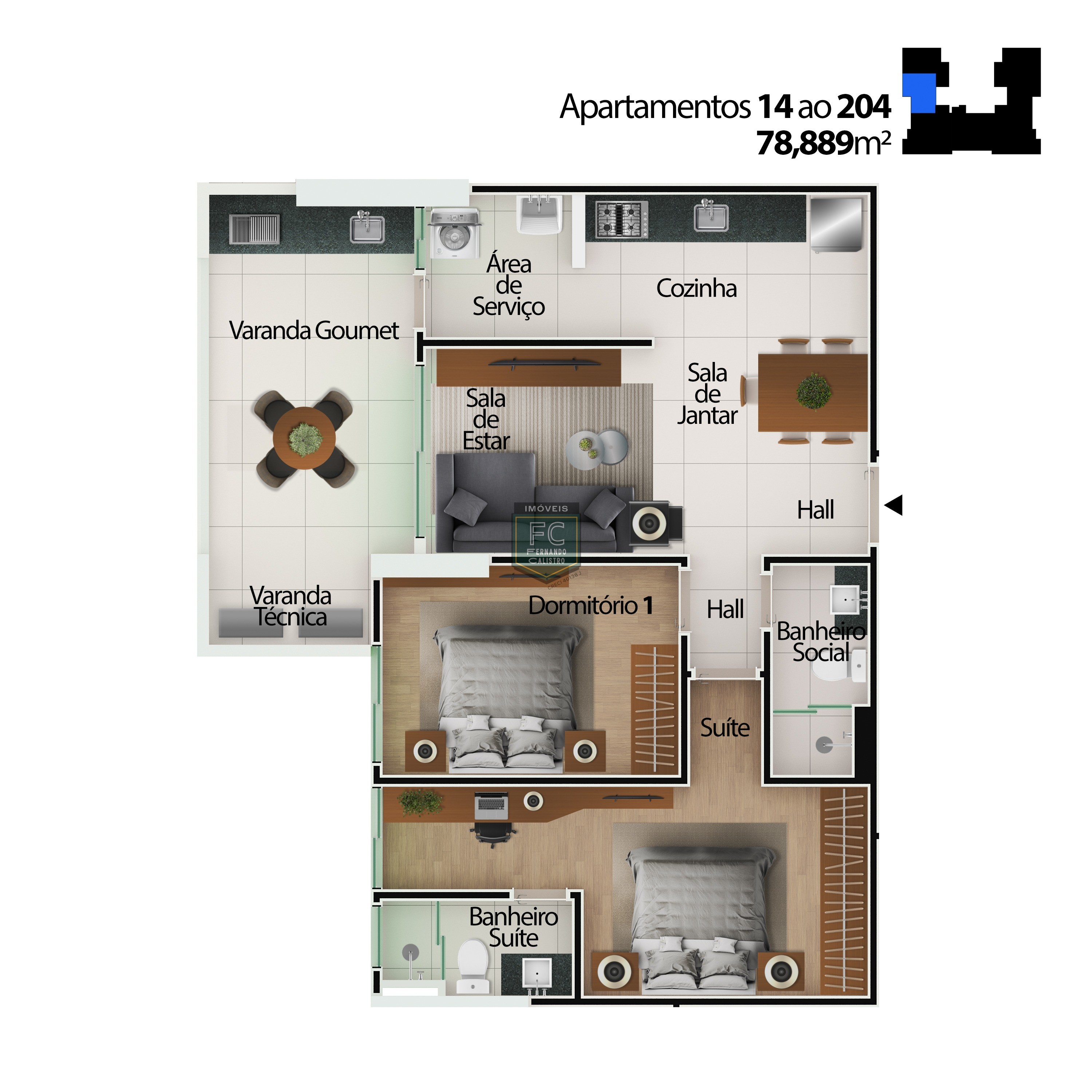 Apartamento 2 dormitórios (1 suíte) altíssimo padrão em obras, varanda gourmet vista mar, financia/permuta, local nobre, centro histórico mongaguá sp