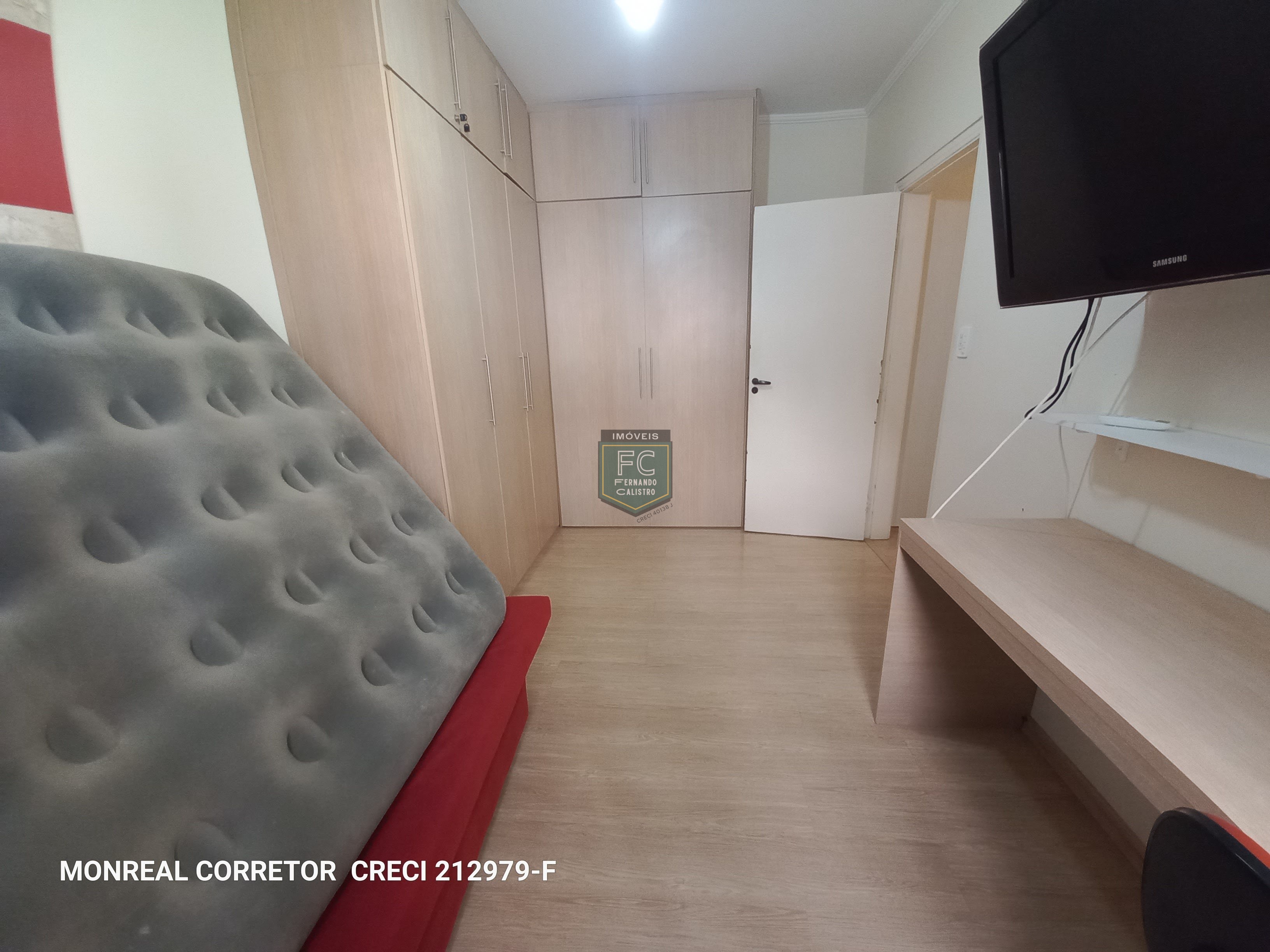 Apartamento 3 Dormitórios (1 Suíte) Frente, Varanda Envidraçada c/ Vista Mar, Móveis Planejados, Condomínio Clube de Luxo, Local Nobre, Mongaguá SP
