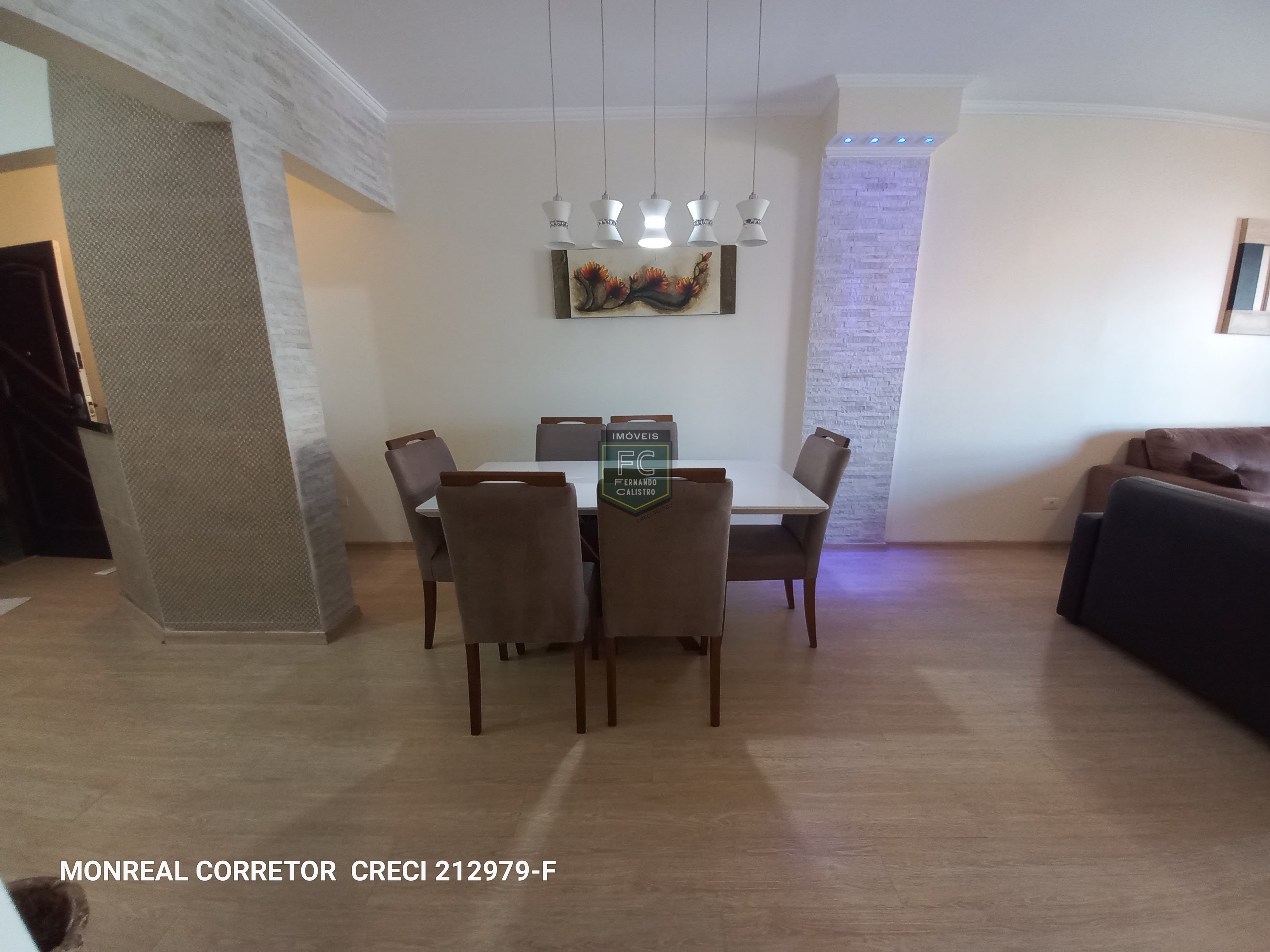 Apartamento 3 Dormitórios (1 Suíte) Frente, Varanda Envidraçada c/ Vista Mar, Móveis Planejados, Condomínio Clube de Luxo, Local Nobre, Mongaguá SP