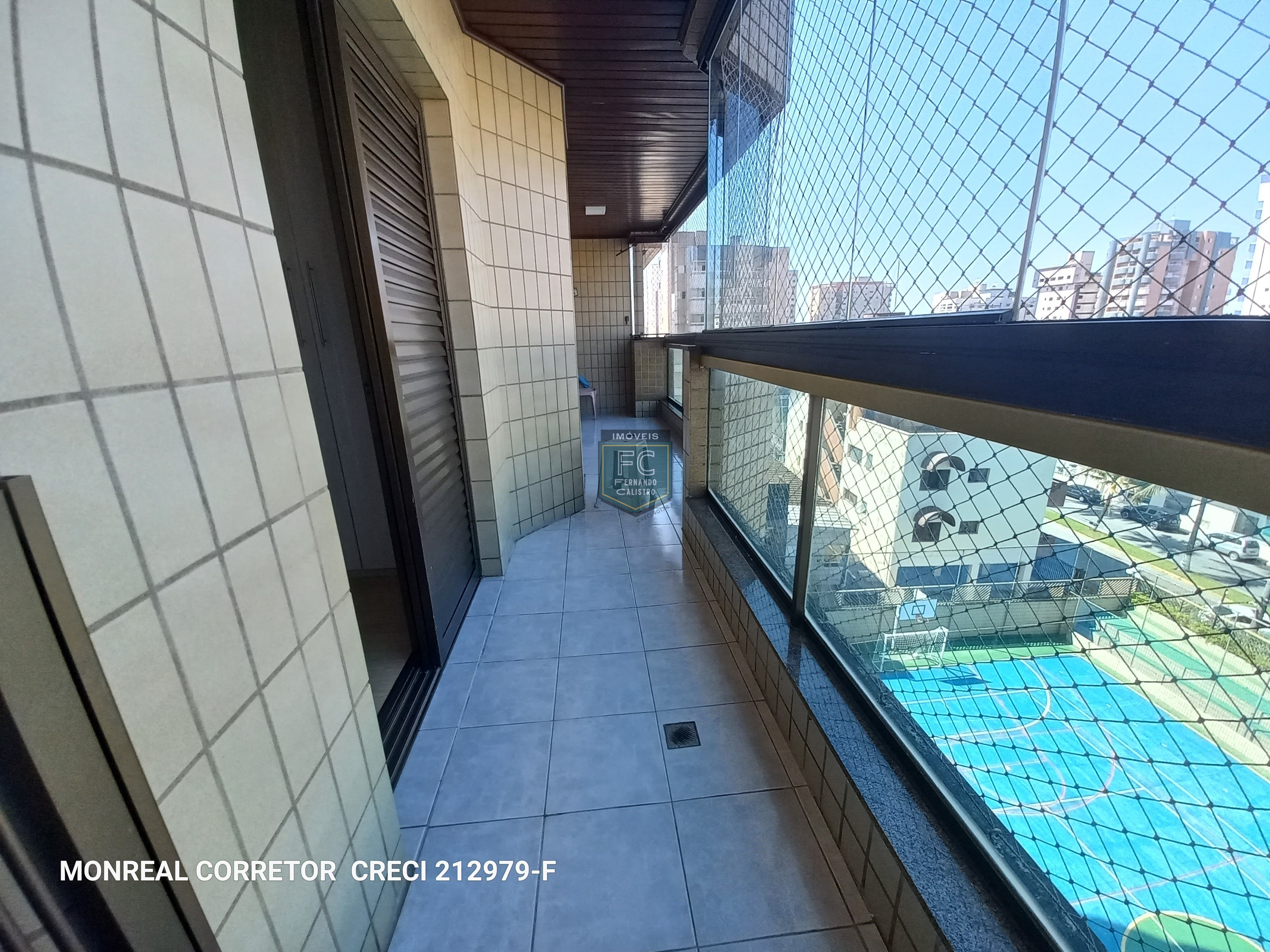 Apartamento 3 Dormitórios (1 Suíte) Frente, Varanda Envidraçada c/ Vista Mar, Móveis Planejados, Condomínio Clube de Luxo, Local Nobre, Mongaguá SP