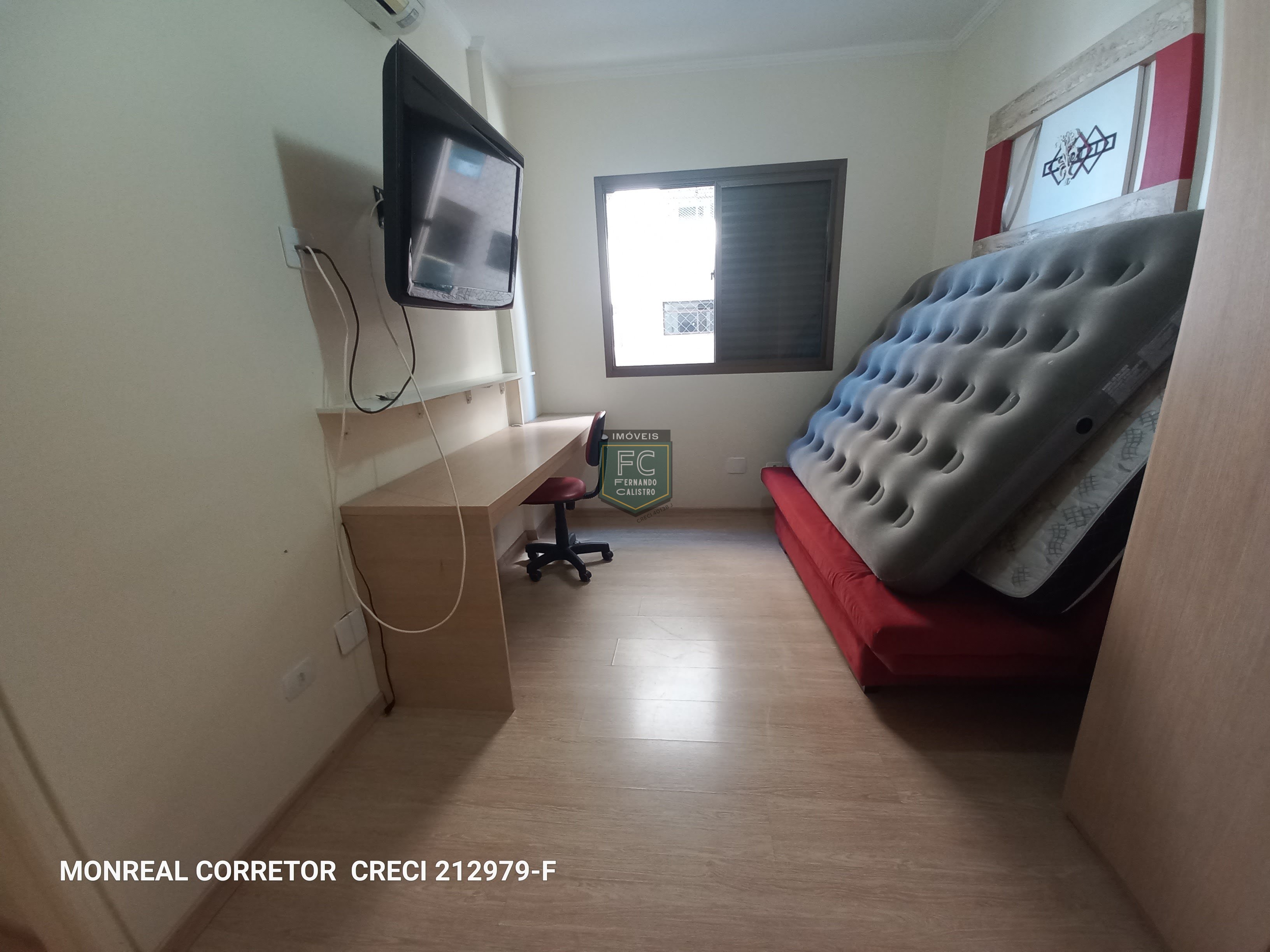 Apartamento 3 Dormitórios (1 Suíte) Frente, Varanda Envidraçada c/ Vista Mar, Móveis Planejados, Condomínio Clube de Luxo, Local Nobre, Mongaguá SP