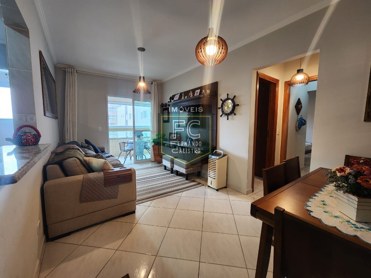 Apartamento alto padrão 2 dormitórios vista para o mar, 2 varandas (1 com churrasqueira), 85 m², piscina, R$ 430.000 - v. Caiçara - praia grande/sp