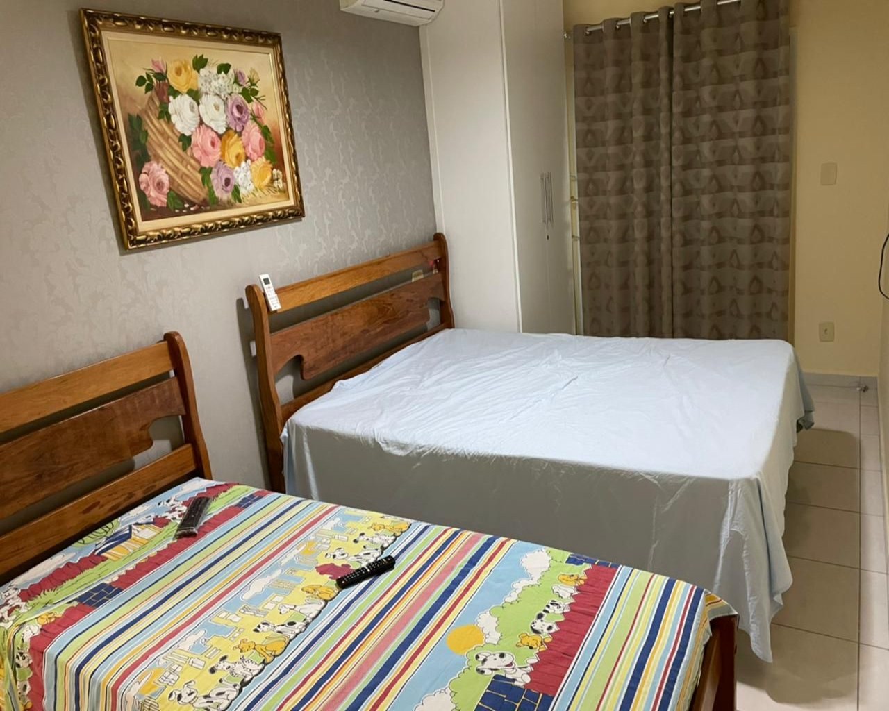 Apto mobiliado, pé na areia, c/ 2 dorm., 78 m² - caiçara - praia grande/sp