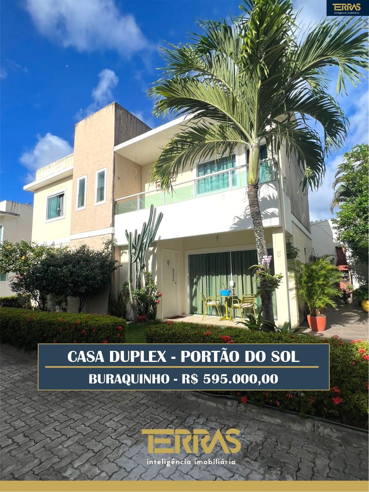 Casa residencial Duplex Condomínio Portão do Sol para Venda Buraquinho, Lauro de Freitas