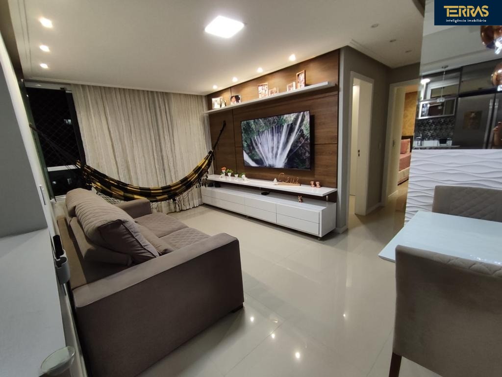Apartamento residencial Mobiliado Condomínio Spazio Salvador Norte para Locação Jardim das Margaridas, Salvador