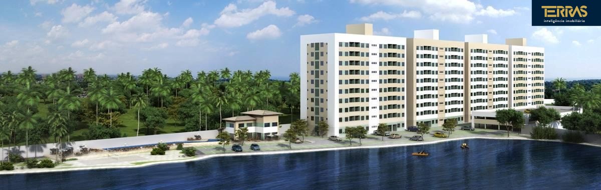 Apartamento residencial Condomínio Reserva da Lagoa Reformado e Decorado para Venda Centro, Lauro de Freitas