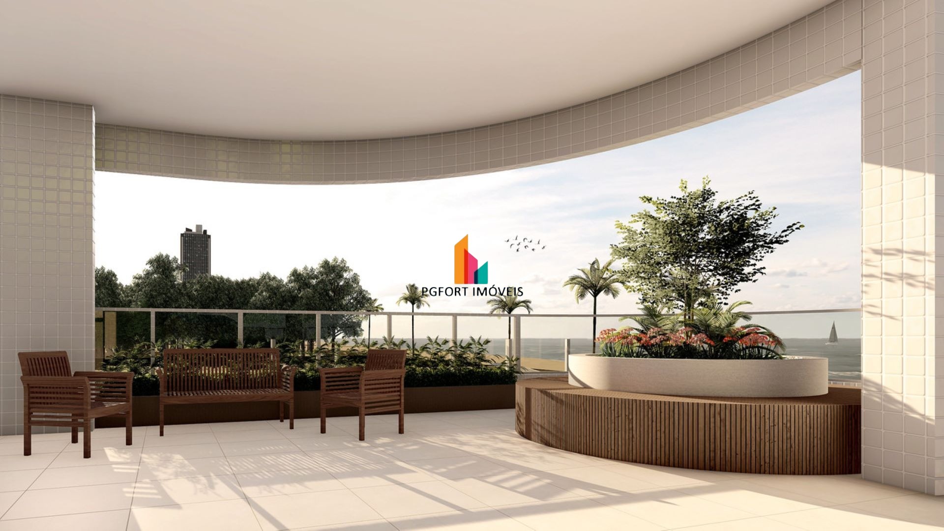 Apartamento residencial em praia grande - sp, flórida