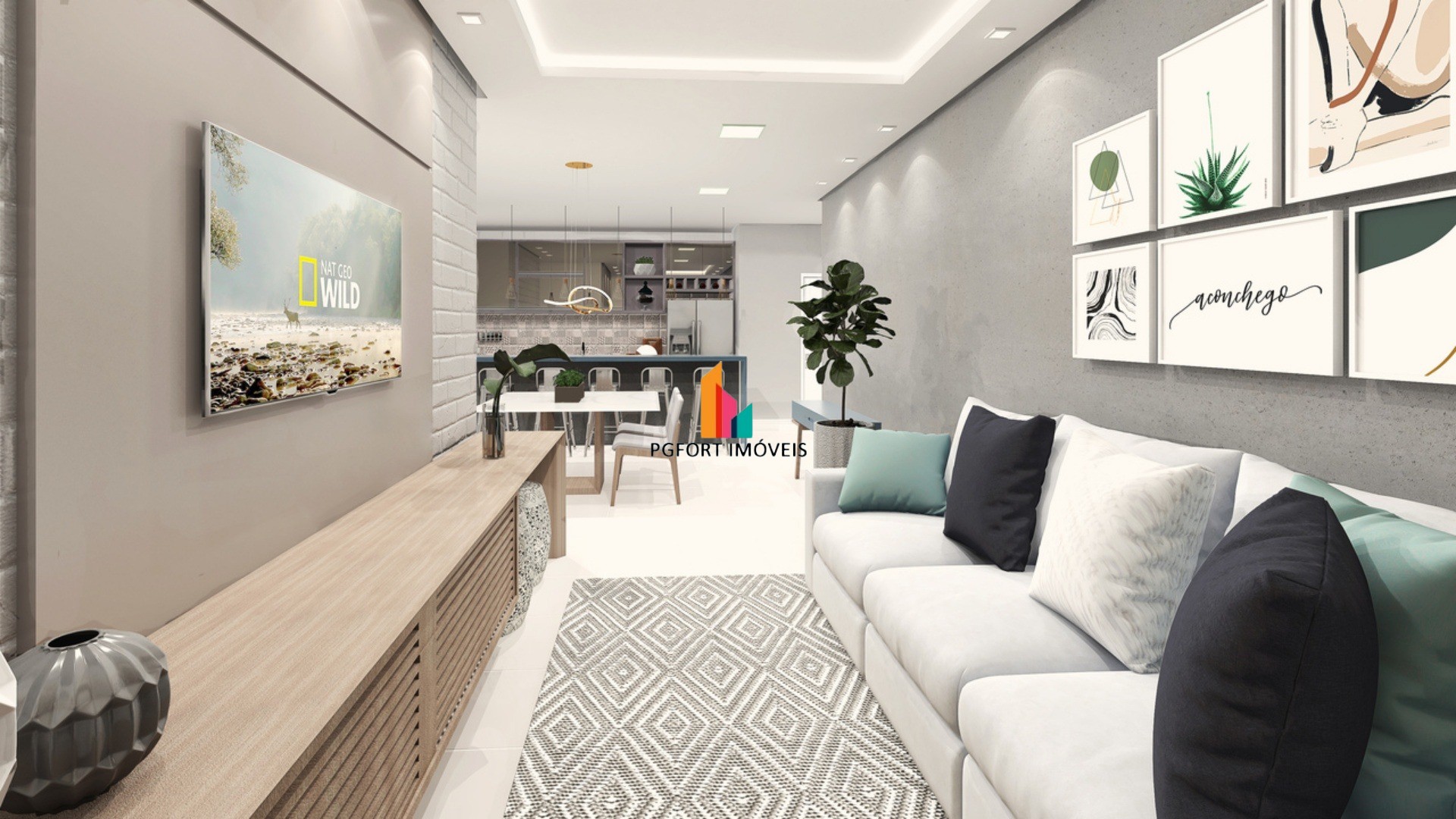 Apartamento residencial em praia grande - sp, ocian