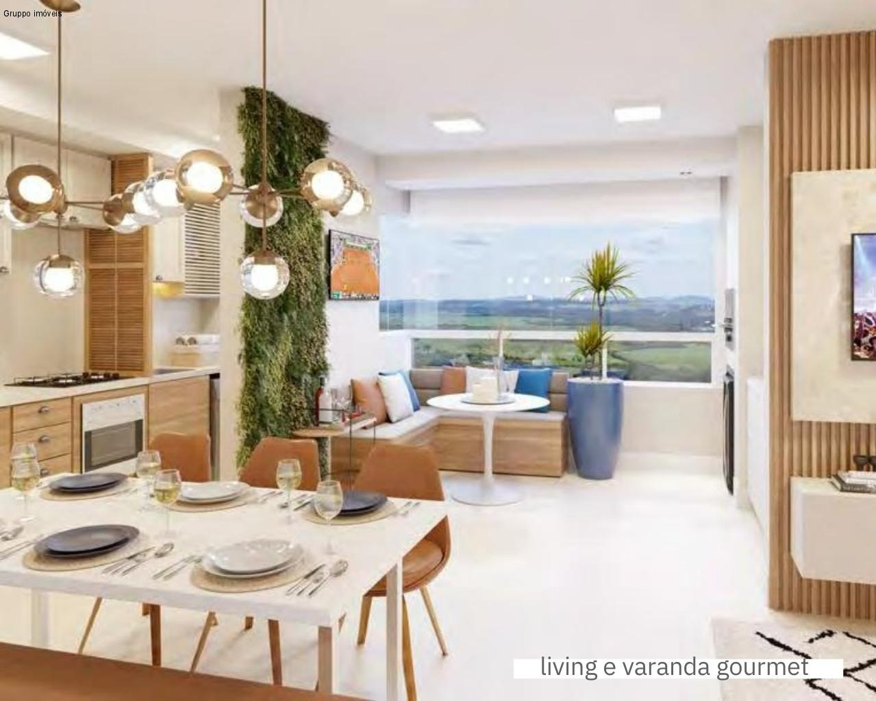 Apartamento alto padrão com 2 dormitórios no Colinas em São José dos Campos