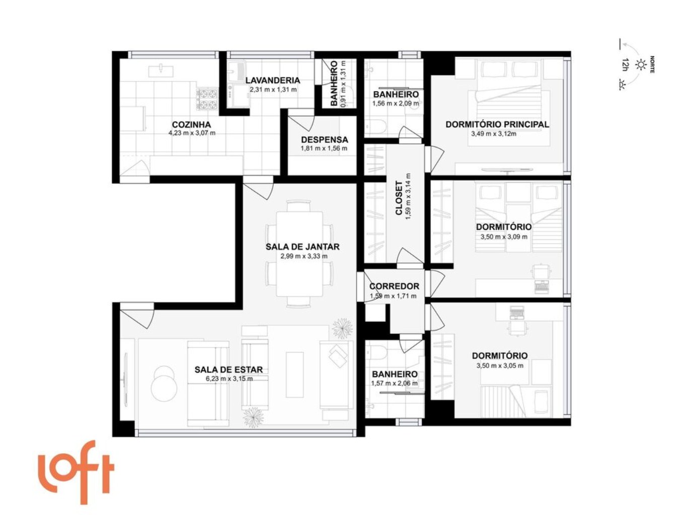 APARTAMENTO RESIDENCIAL em São Paulo - SP, Moema