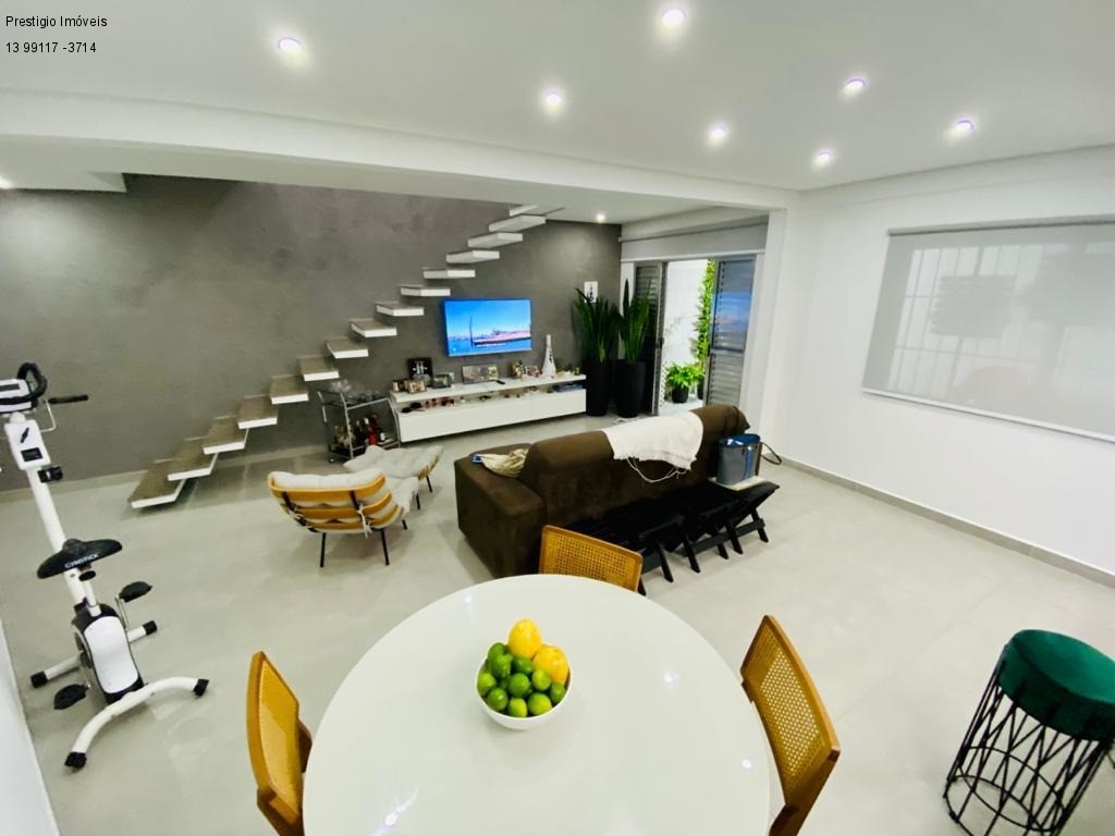 Casa residencial em praia grande - sp, vila caiçara
