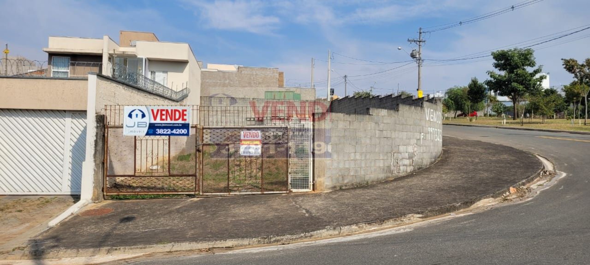 Terreno à venda no Residencial Parque da Fazenda Campinas, SP.