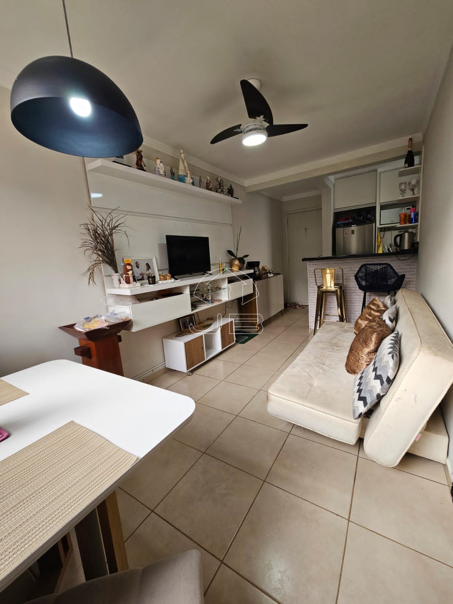 Apartamento à venda em Campinas-SP: 2 quartos, sala, banheiro, garagem - Loteamento Parque São Martinho 45m².