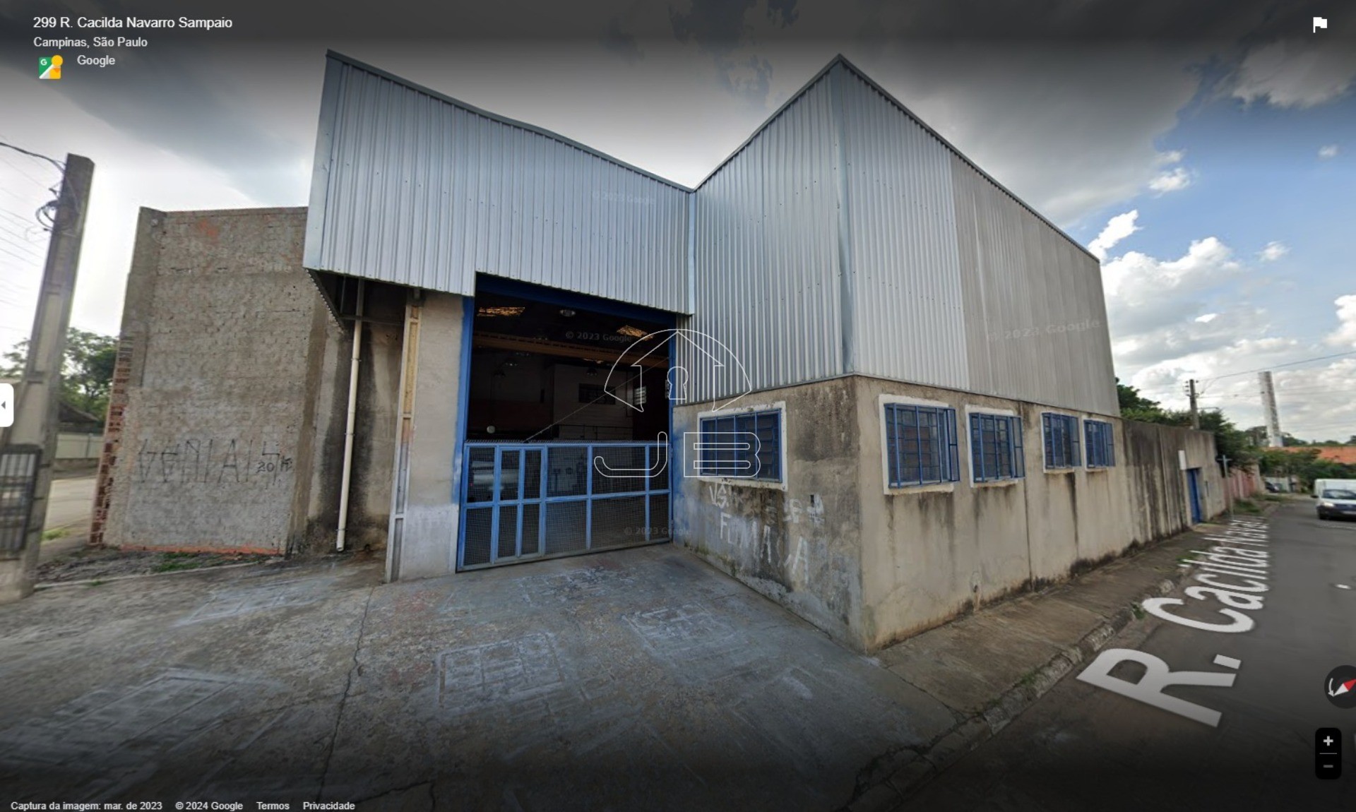 Galpão à venda em Campinas-SP, bairro Chácara Três Marias, com 594,98 m² de área!
