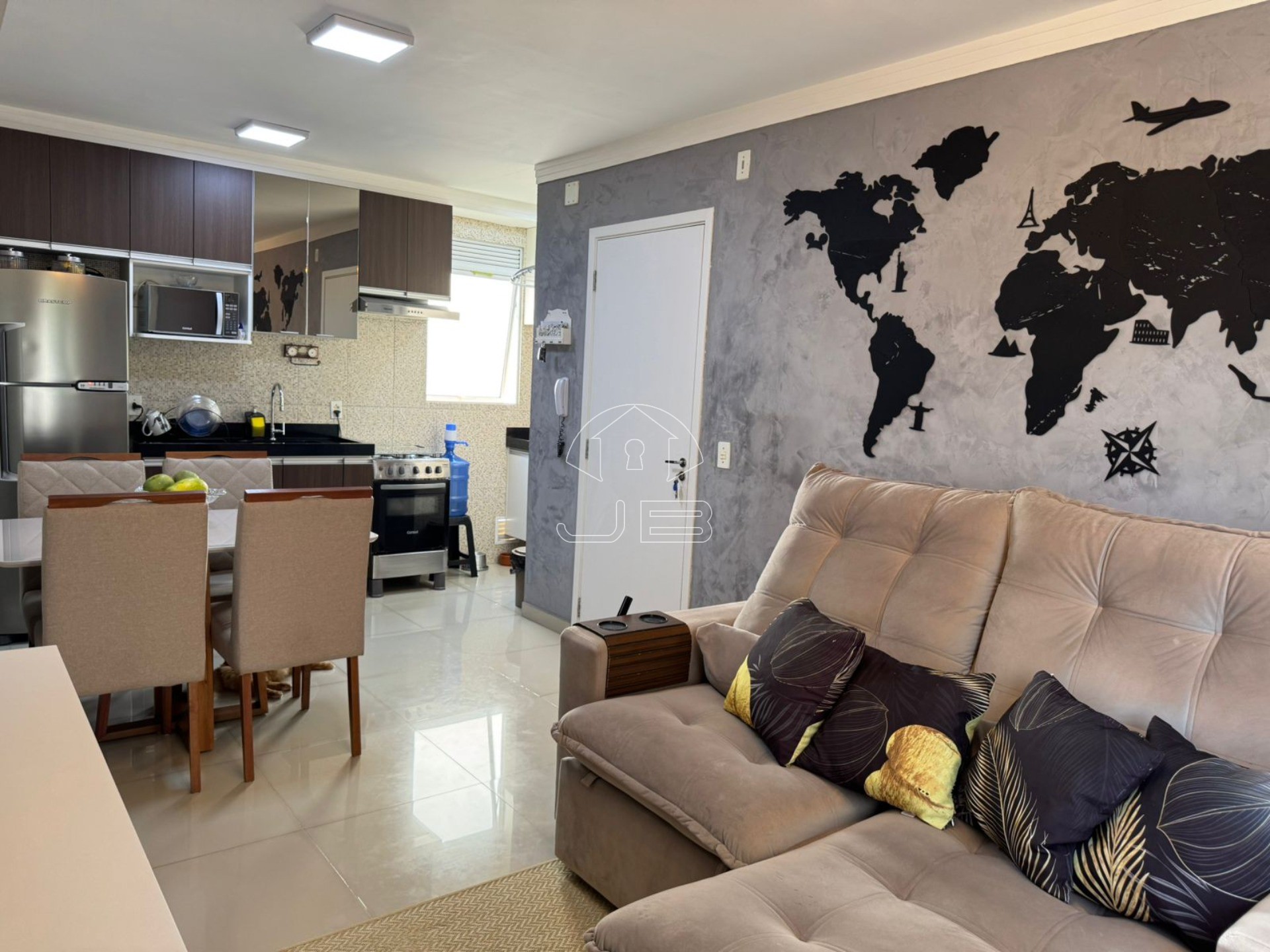 Apartamento à venda em Sumaré-SP, Parque Yolanda: 2 quartos, sala, banheiro, 1 vaga, 43m² de área. Venha conferir!