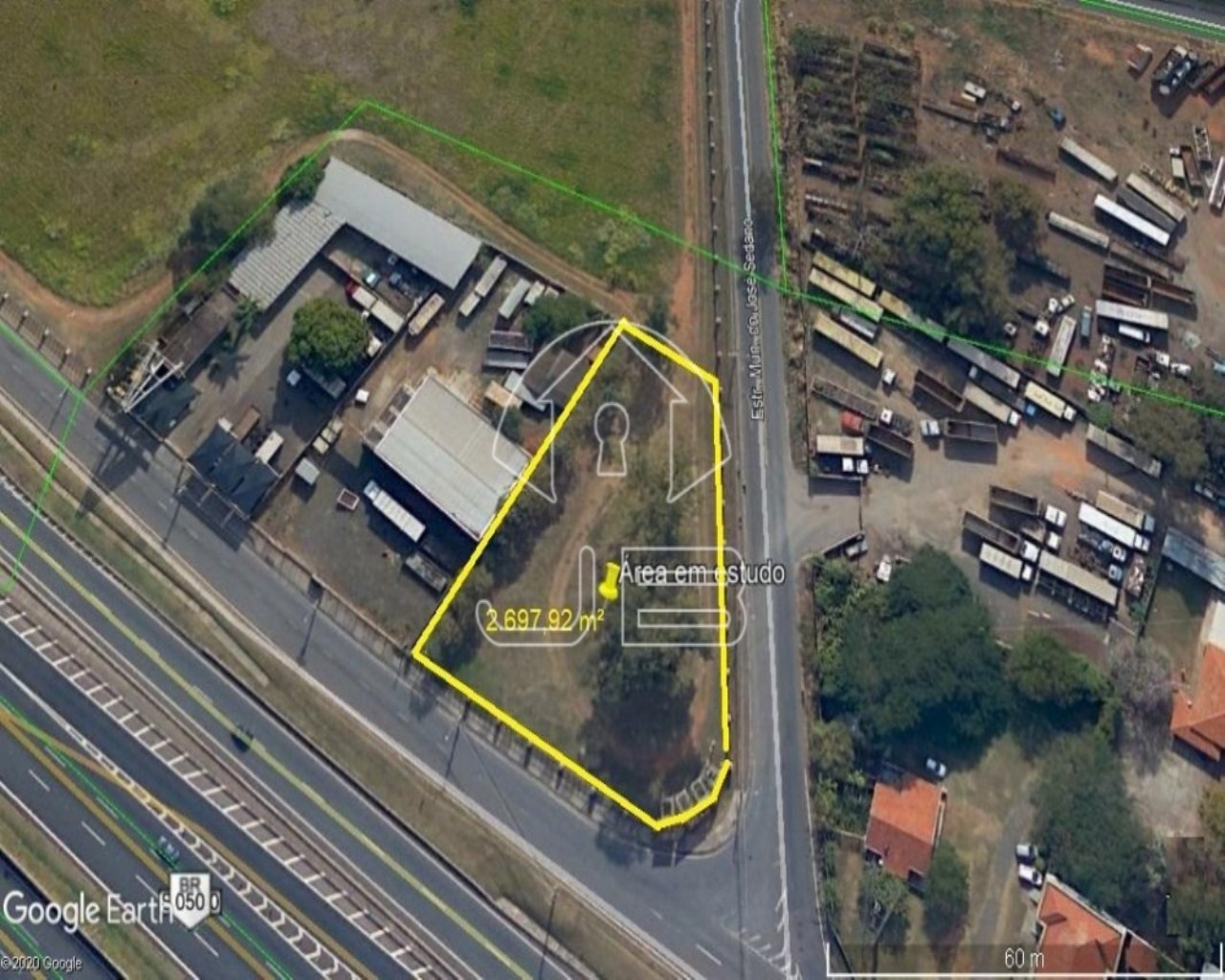 Terreno a venda no Techno Park, Campinas, SP.