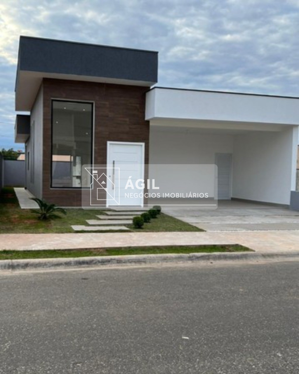 Venda casa térrea nova com 3 dormitórios sendo 1 suíte - Residencial Malibu - Entre São José dos Campos e Caçapava - SP