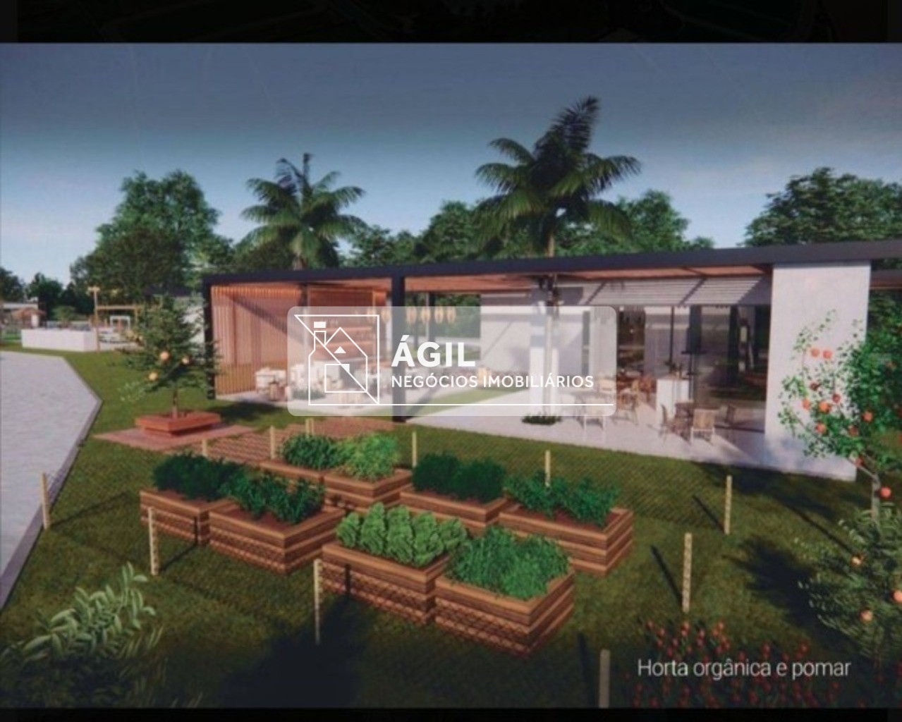 Terreno em Condomínio - Caçapava - Condomínio Residencial Ecopark Bourbon - 500m².