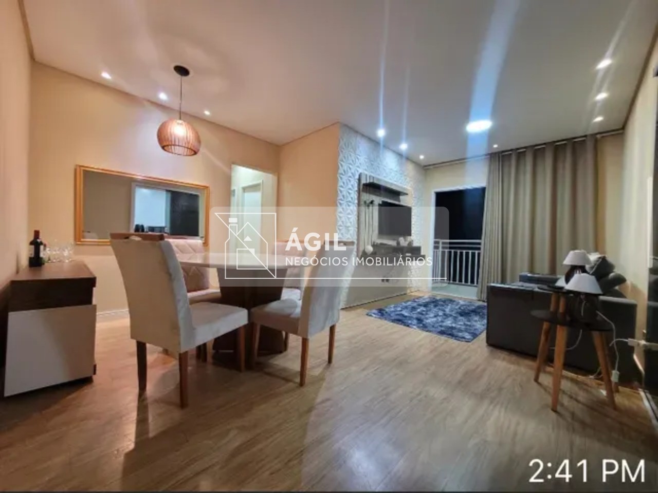 Apartamento a venda de 2 dormitórios - Jardim América - São José dos Campos - SP Edifício Land Mark 65m2