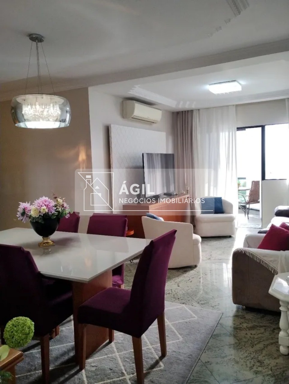 Venda Apartamento 3 dormitórios com suíte - Jardim Aquarius - São José dos Campos - SP Entrada Social e de Serviço. 3 Dormitórios sendo 1 suíte