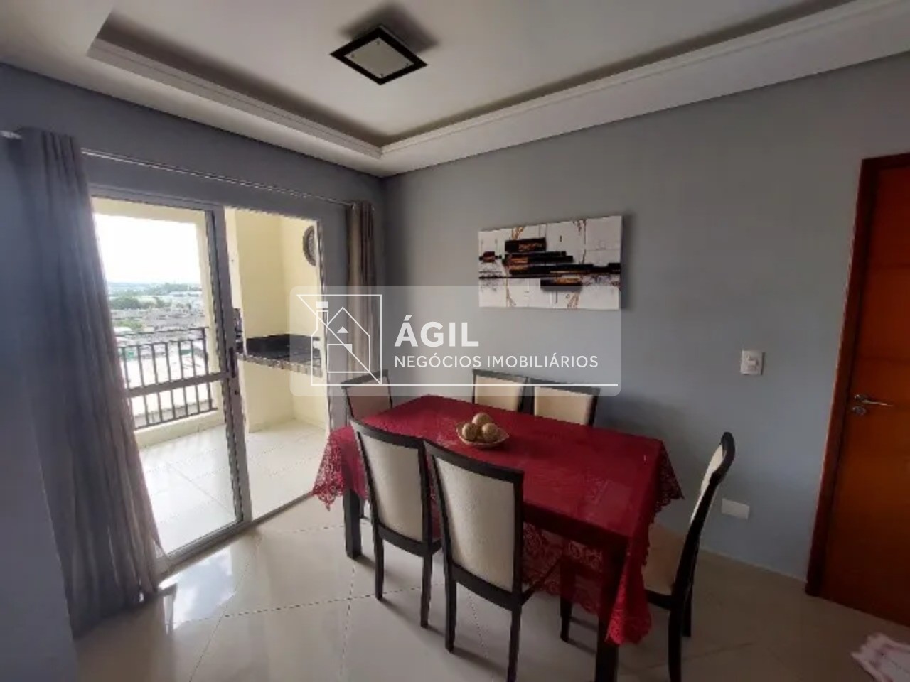 Apartamento mobiliado a venda tem em Jardim Santa Maria - Jacareí - SP 69m - 2 quartos, sendo 1 suíte, móveis planejados - 2 banheiros