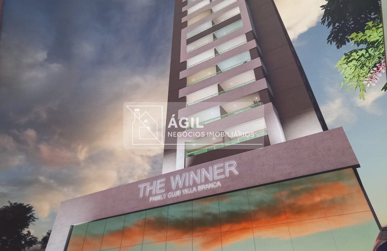 Venda de Apartamento Novo No The Winner Famly Club Villa branca, A/C 84,22m² -03 dorm/1suíte -Sala 2 ambiente estar e jantar -Sacada gourmet com ch