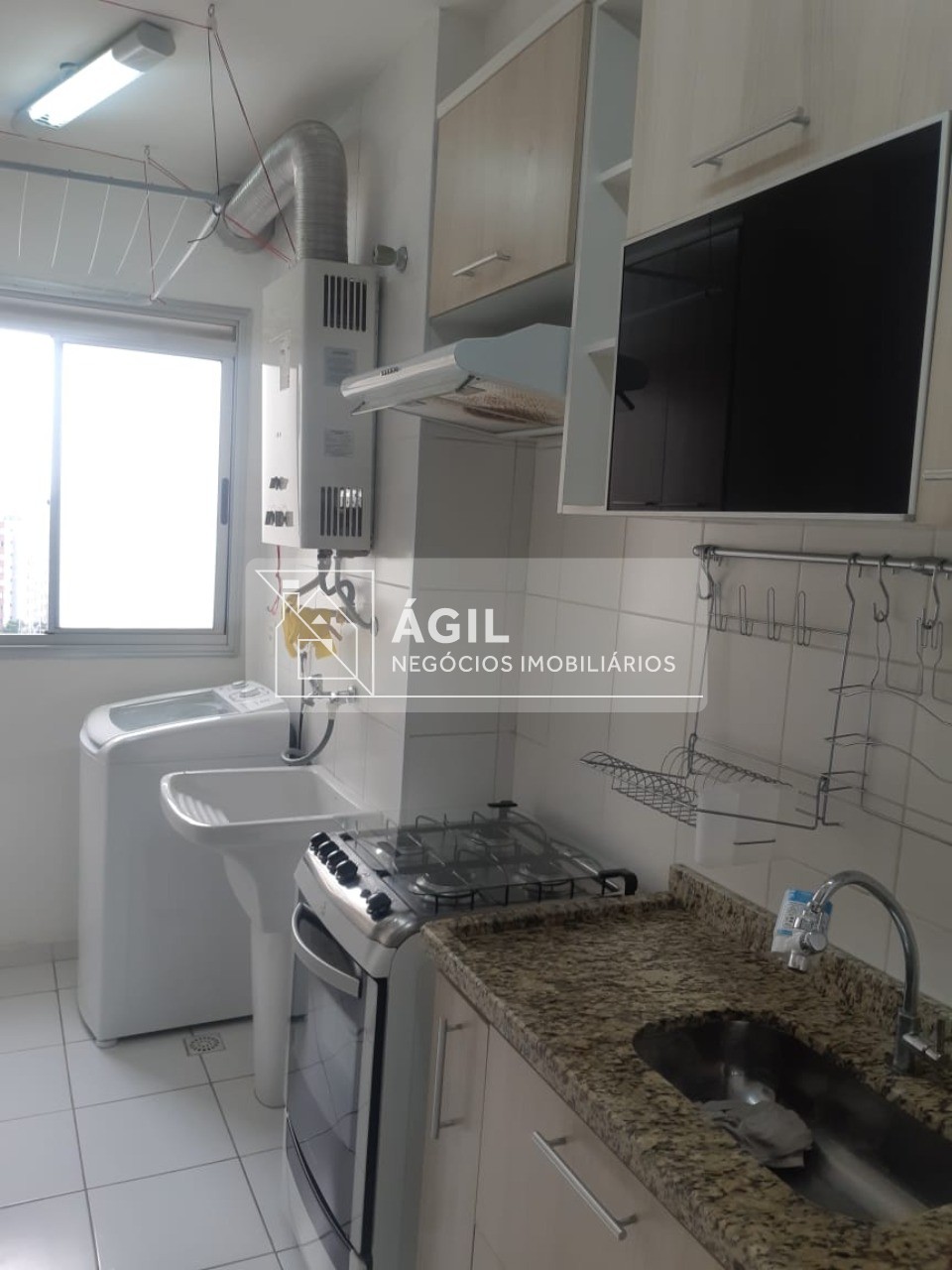 Venda Apartamento no Condomínio Cittá Di Roma - Jardim Augusta - São José dos Campos - SP Mobiliado - 60 m² - 2 dormitórios 1 suite com armári
