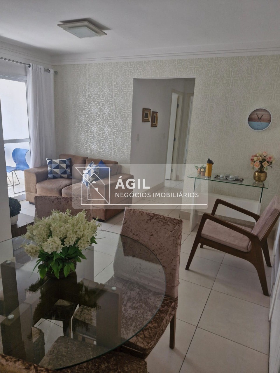 Aluguel - apartamento - mobiliado - edifício porto parayba, 