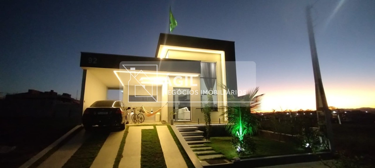 Casa nova a venda - Condomínio Residencial Vereda dos Campos - Eugênio de Melo - São José dos Campos - SP Área construída: 120m² Terreno: 250m² S
