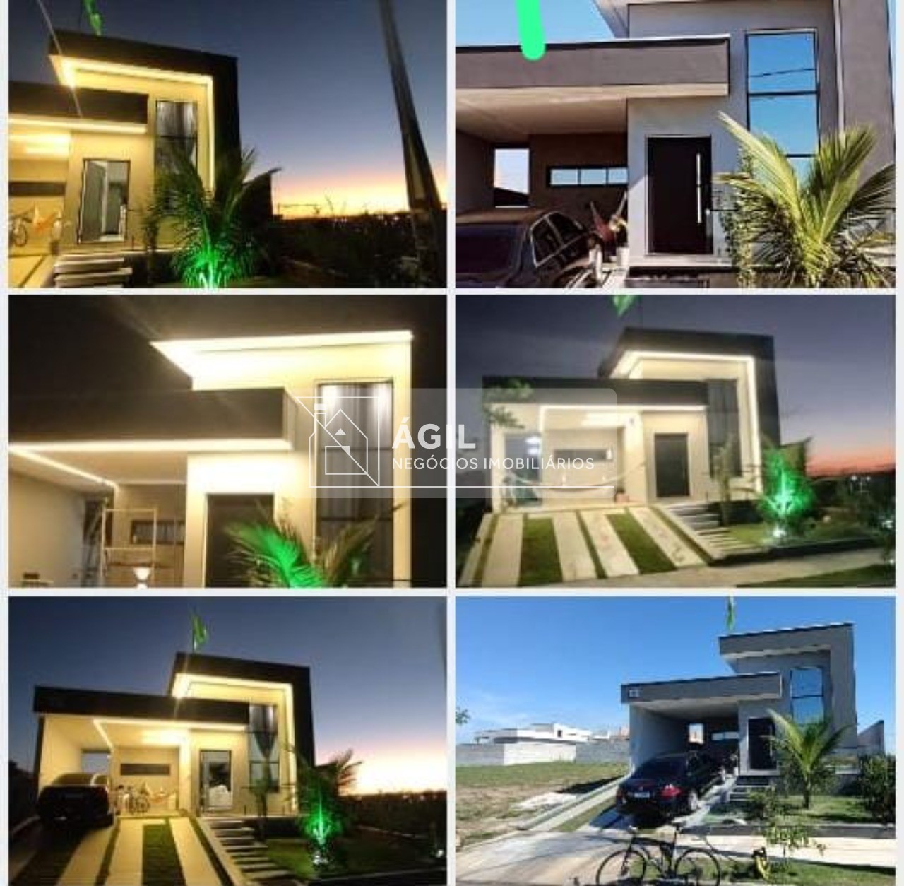 Casa nova a venda - Condomínio Residencial Vereda dos Campos - Eugênio de Melo - São José dos Campos - SP Área construída: 120m² Terreno: 250m² S
