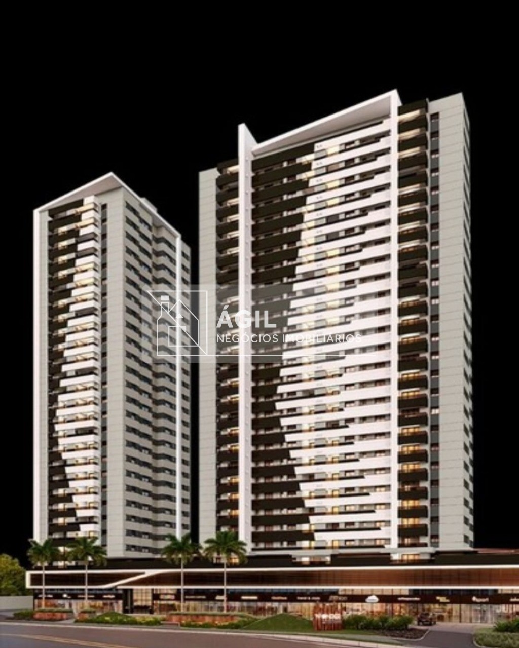Lançamento Wonder apartamento a Venda no Cidade jardim em São José dos Campos-SP -85m² total -3 dormitórios sendo uma suíte -2 banheiros com suíte